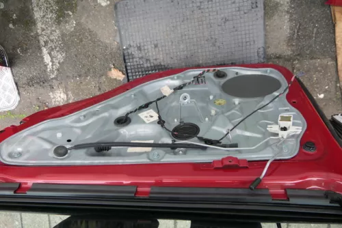 VW Polo 9N 9N3 Tür hinten rechts 4/5-Türer rot braun LC3X (115116)