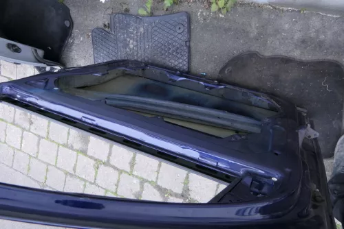 VW Golf 4 Bora Tür vorne rechts Beifahrertür 4/5-Türer + Kombi Variant blau LB5N (115131)