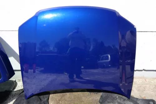 VW Passat 3BG Motorhaube Klappe vorne vorn Haube blau LC5X