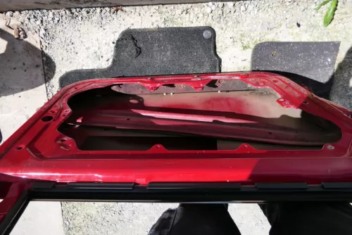 VW Golf 4 Bora Tür vorne links Fahrertür 4/5-Türer+ Kombi Avant rot LY3D (115192)