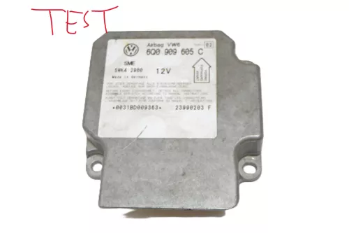 VW Passat 3B 3BG Steuergerät Airbag Kopfairbag 6Q0909605C Index 02