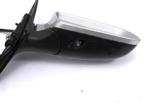 Audi A6 4F C6 Spiegel Außenspiegel rechts elektrisch anklappbar silber LY7W Umfe (115299)