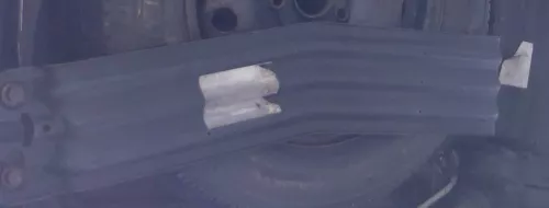 VW Caddy 2K Halterung für Reserverad Reserveradhalterung Abdeckung Notrad Rad (115324)