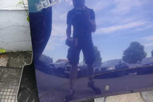 VW Sharan 7M Motorhaube Klappe Haube vorn vorne blau LB5N bis ca.Ende1999 passen (115561)