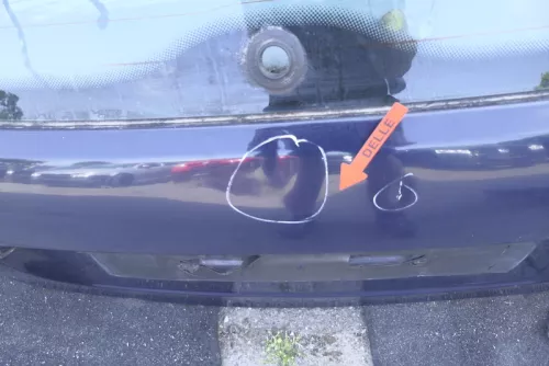 Audi A4 B5 Heckklappe hinten Klappe Kofferraumklappe Kombi LY5L blau bis1999 (115719)