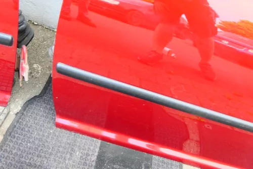 VW Golf 4 Tür vorne rechts Fahrertür 2/3-Türer rot braun LC3K (115943)