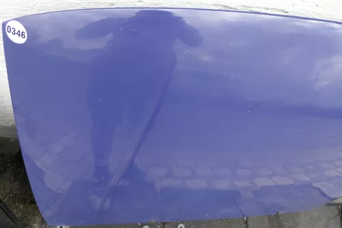 VW Polo 6N Motorhaube Haube vorne Klappe blau LD5D (116025)