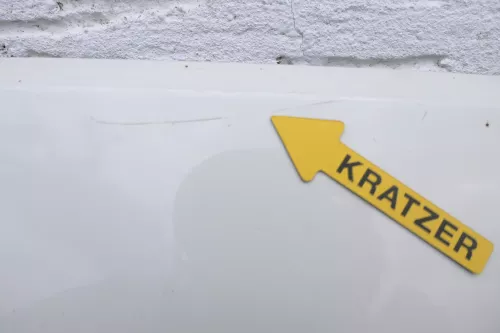 VW T4 Transporter Pritsche Motorhaube Haube Klappe vorne weiß Kurze Variant (116028)