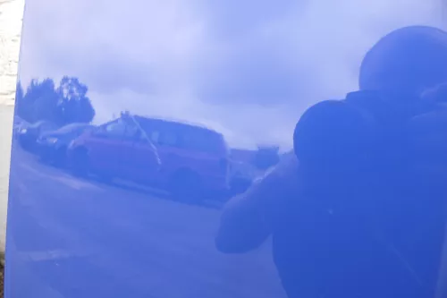 VW Golf 4 Motorhaube Haube Klappe vorne blau LW5Z Frontklappe (116160)