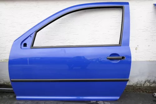 VW Golf 4 Tür vorne links Fahrertür 2/3-Türer blau LW5Z