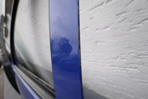 VW Golf 4 Tür vorne links Fahrertür 2/3-Türer blau LW5Z (116162)