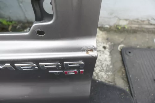 VW Sharan 7M Heckklappe Scheibe Klappe hinten ab Bj.2000 grau LS7U (116177)