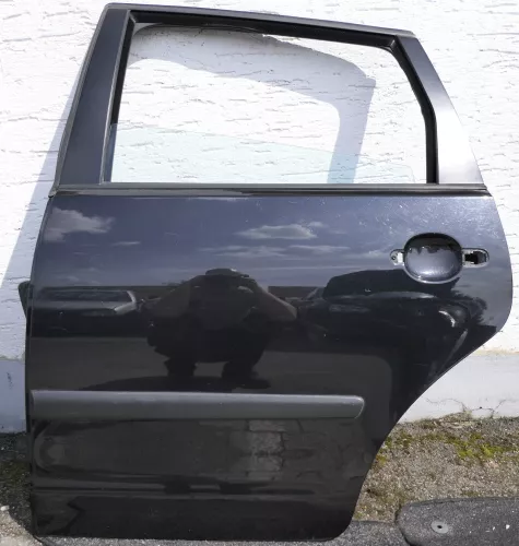 VW Polo 9N 9N3 Tür hinten links 4/5-Türer schwarz LC9Z