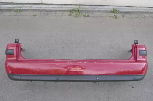 VW Sharan 7M Stoßstange hinten Heckstoßstange ab Bj. 2000 PDC rot LD3W