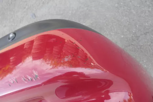 VW Sharan 7M Stoßstange hinten Heckstoßstange ab Bj. 2000 PDC rot LD3W (116223)