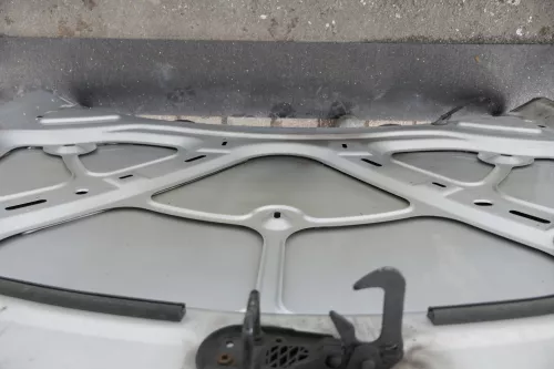 VW Passat 3C Motorhaube Klappe vorne vorn Haube silber LA7W Frontklappe (116233)