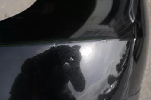 VW Passat 3C Kombi Stoßstange hinten Heckstoßstange Stoßfänger schwarz LC9X 6262 (116262)