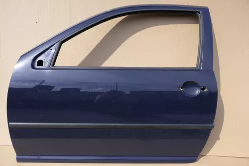 VW Golf 4 Tür vorne links Fahrertür 2/3-Türer blau LA5G