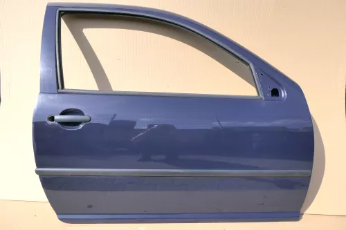 VW Golf 4 Tür vorne rechts Beifahrertür 2/3-Türer blau LA5G