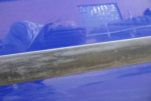 Seat Ibiza 6L Tür Beifahrertür 3-Türer vorne rechts blau LS5G (116268)