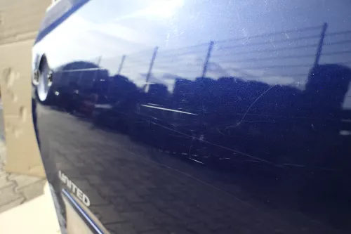 VW Touran 1T3 1T Tür hinten rechts Beifahrerseite blau LD5Q (116270)