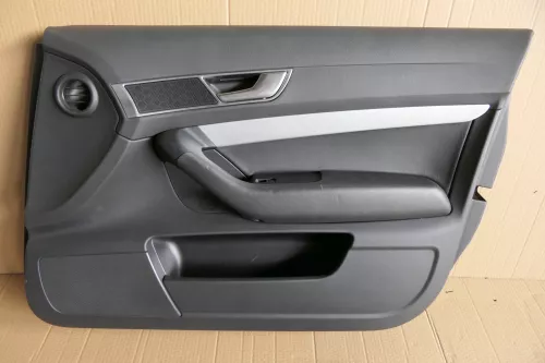 4x Audi A6 4F Türverkleidung Verkleidung Tür vorne hinten Leder S-line Sonnenrol (116286)