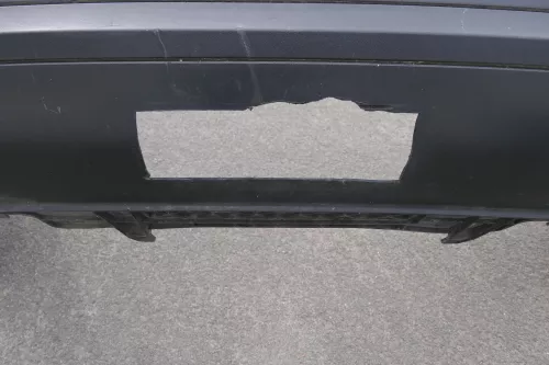 VW Passat 3C Kombi Stoßstange hinten Heckstoßstange Stoßfänger schwarz LC9X 6305 (116305)