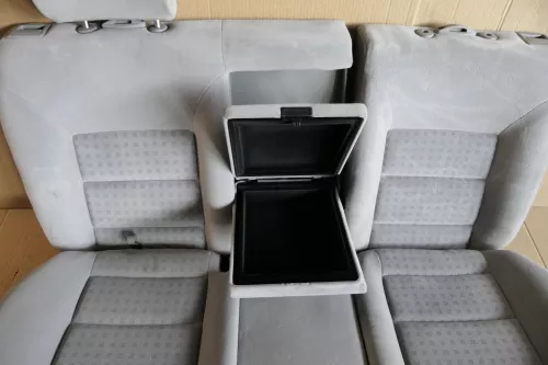 VW Golf 4 Bora Variant Kombi Sitz Rückbank Rücksitzbank Sitzfläche Sitze grau (116359)