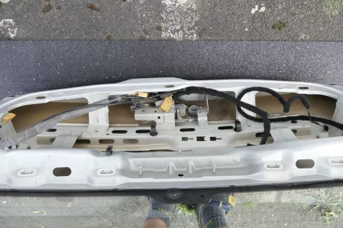 VW Polo 6N2 Heckklappe Klappe hinten Kofferraumklappe silber LA7W (116390)