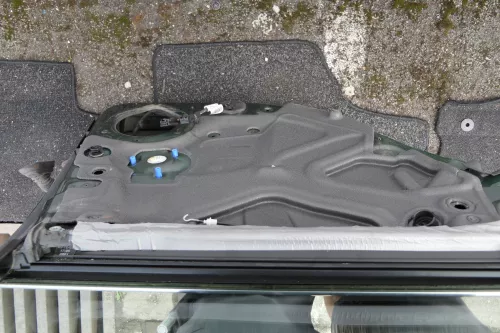 Audi A4 B6 8E Türblatt Tür hinten links grün LC6E Kombi+Limo (116422)