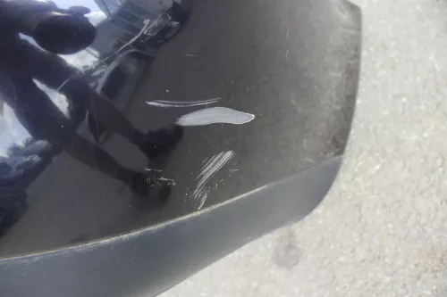 Audi A4 B5 Kombi Avant Stoßstange hinten Heckstoßstange blau LZ5L bis ca.Bj.1999 (116438)