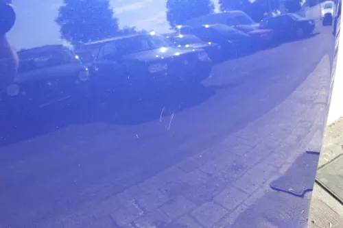 VW Passat 3C Motorhaube Klappe vorne vorn Haube blau LC5E (116445)