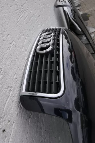 Audi A4 B6 8E Motorhaube Haube Klappe blau LZ5L - mit Grill (116453)