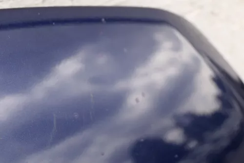 VW Golf 5 V 5M1 Plus Cross Motorhaube Haube Klappe vorne blau LD5Q (116457)