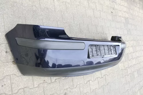VW Golf 4 Limousine Stoßstange hinten Heckstoßstange Stoßfänger blau LC5H (116467)