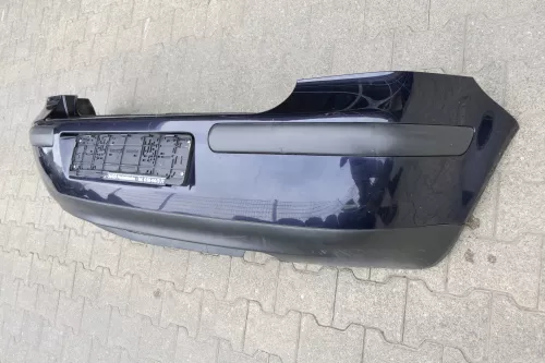 VW Golf 4 Limousine Stoßstange hinten Heckstoßstange Stoßfänger blau LC5H (116467)