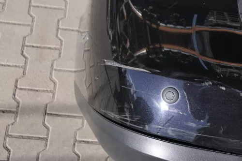 VW Passat 3C Kombi Stoßstange hinten Heckstoßstange Stoßfänger schwarz LC9X PDC (116486)