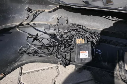 VW Passat 3C Kombi Stoßstange hinten Heckstoßstange Stoßfänger schwarz LC9X PDC (116486)