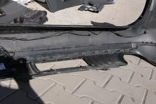 VW Passat 3C Kombi Stoßstange hinten Heckstoßstange Stoßfänger schwarz LC9X PDC (116486)