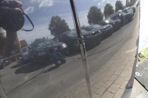 VW Golf 4 Motorhaube Haube Klappe vorne schwarz LC9Z metallic (116511)