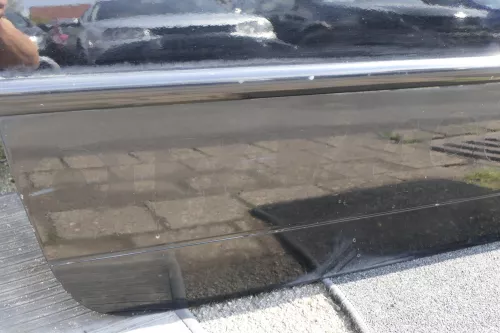 VW Lupo Seat Arosa Tür vorne rechts Beifahrertür schwarz L041 (mech. Fensterherh (116534)