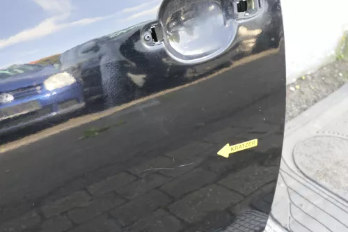 VW Lupo Seat Arosa Tür vorne links Fahrertür schwarz L041 (mechanischer FH 11658 (116582)