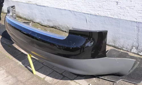 Audi A4 8E B6 Kombi Avant Stoßstange hinten mit Spoiler schwarz LY9B (116632)