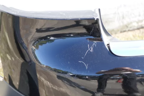 Audi A4 8E B6 Kombi Avant Stoßstange hinten mit Spoiler schwarz LY9B (116632)