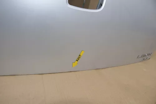 Seat Leon 1M Heckklappe Klappe hinten Kofferraumklappe silber LS7N ohnedenSpoile (116647)