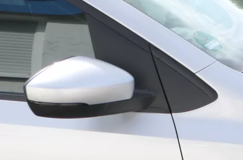 VW Polo 6R elektrischer Spiegel Außenspiegel rechts außen silber LA7W (116671)