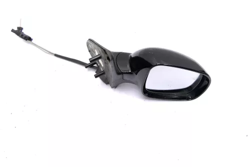 VW Polo 6N2 manueller Spiegel Außenspiegel rechts außen schwarz L041 (116681)