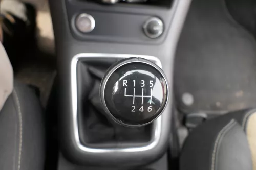 VW Tiguan 5N Schaltknauf Schaltsack Schaltung Schaltknüppel 6-Gang Leder