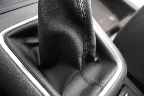 VW Tiguan 5N Schaltknauf Schaltsack Schaltung Schaltknüppel 6-Gang Leder (116886)