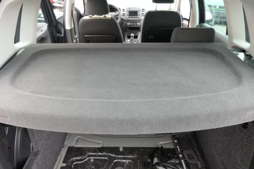 VW Tiguan 5N Hutablage Abdeckung Kofferraum schwarz hinten 5N0867769L